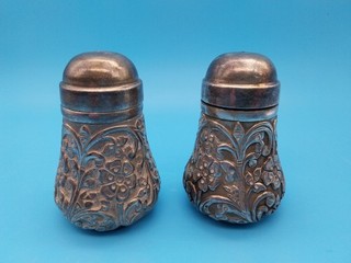 925 Sterling Silver Salt & Pepper Set Approx. 192 grams