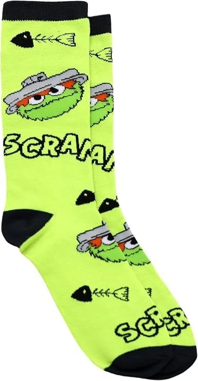 Cuecas e meias boxer Oscar the Grouch em CAIXA DE PRESENTE, masculinas tamanho M (32-34) - Imagem 4 de 4