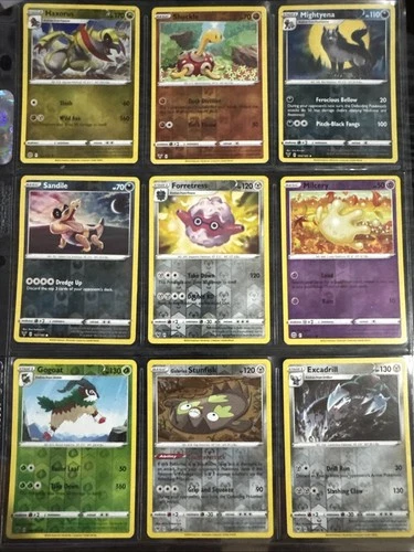 POKEMON ALL FOILS 9 CARD LOT