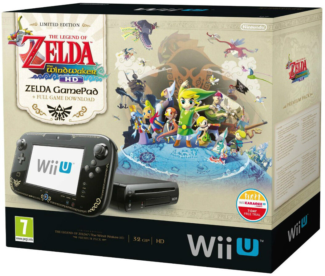 Zelda-themed Wii U hardware appears in The Wind Waker HD 'Hero