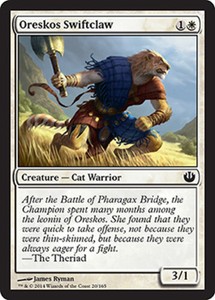 Oreskos Swiftclaw - Foil x1 - Journey into Nyx - NM-Mint, English - Journey into
