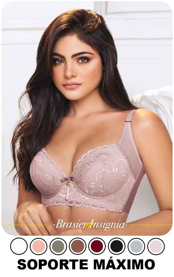 Lace bra 36B breathable cup; underwire for additional support