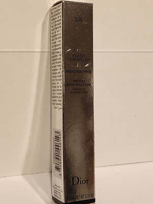 Dior Flash Luminizer Backstage Pros #550 Pearly Bronze Pen 0.09oz.