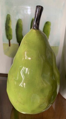 #ad #ad Rae Dunn Medium Pear Original Vintage Artisan Collection HTF RARE $598.87