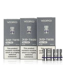 Voopoo PNP TW Series Replacement Coils TW20 0.2? TW30 0.3? TW15 0.15? E60 Drag 4