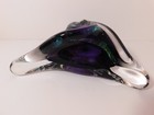 Spectacular an Original Signed Stan MEDGALL Triangle Shaped ArtGlass Paperweight — photo 5
