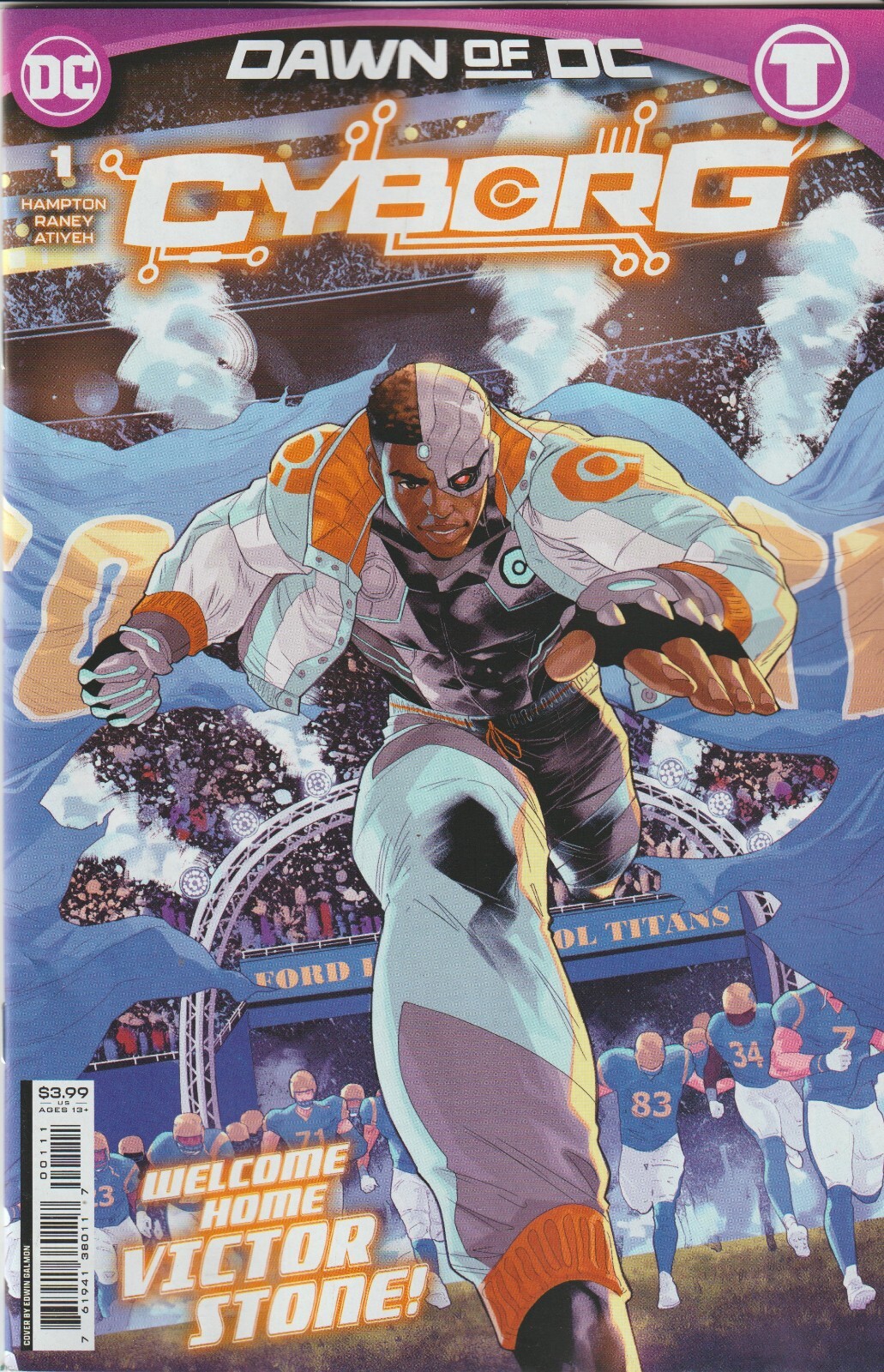 DC COMICS CYBORG #1 JULY 2023 1ST PRINT NM