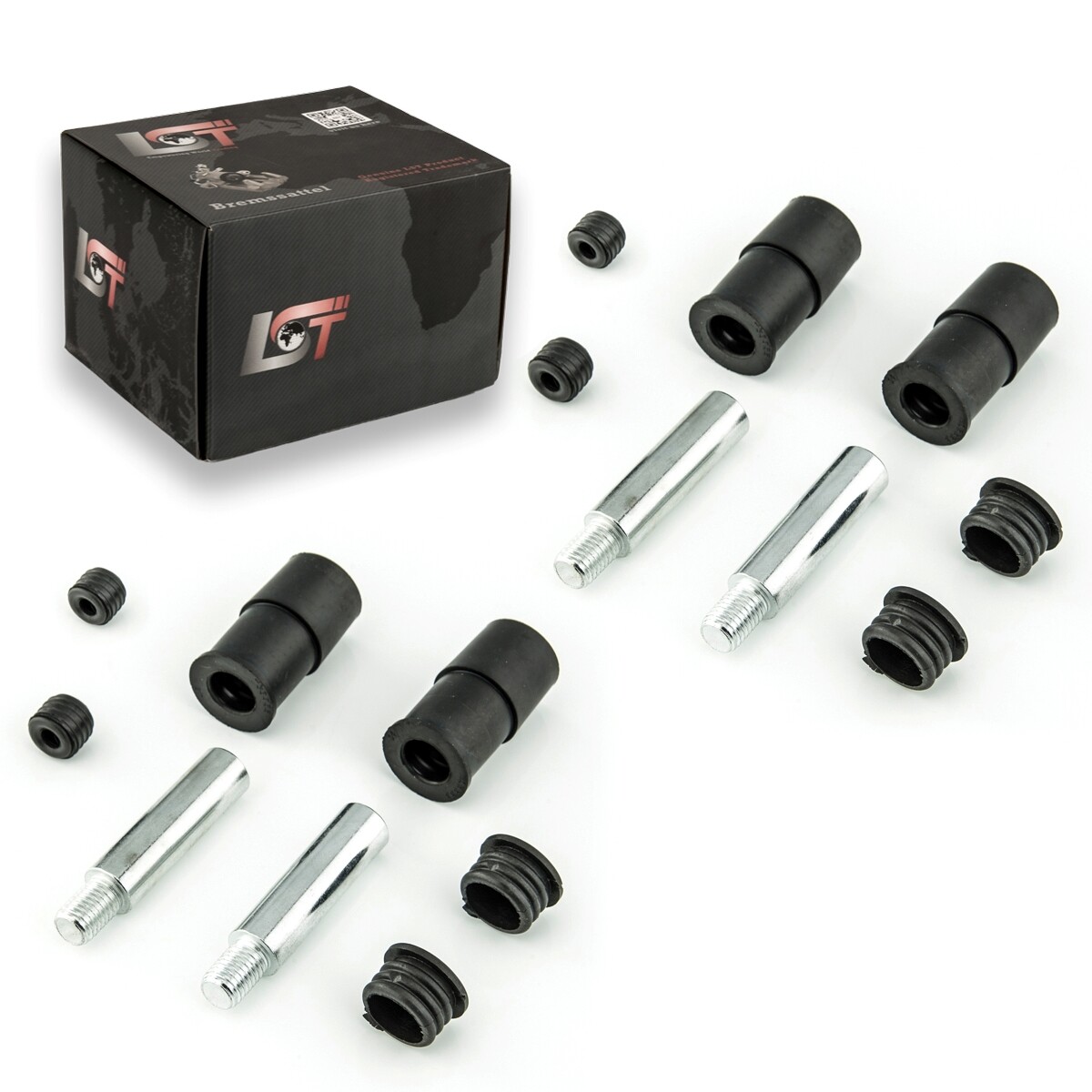 2x Brake Caliper Repair Kit Guide Bolt Sleeves Set for Honda Accord VII 7
