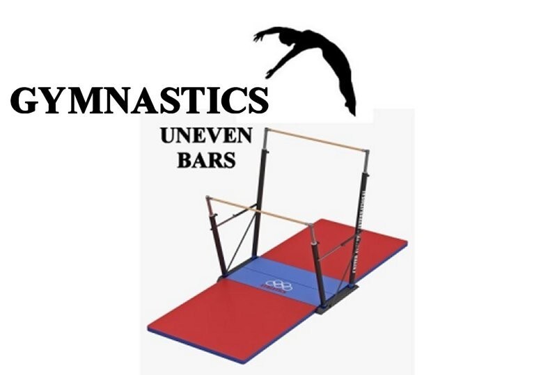 Gymnastics Uneven Bars Sport Aluminium Rectangle Fridge Souvenir