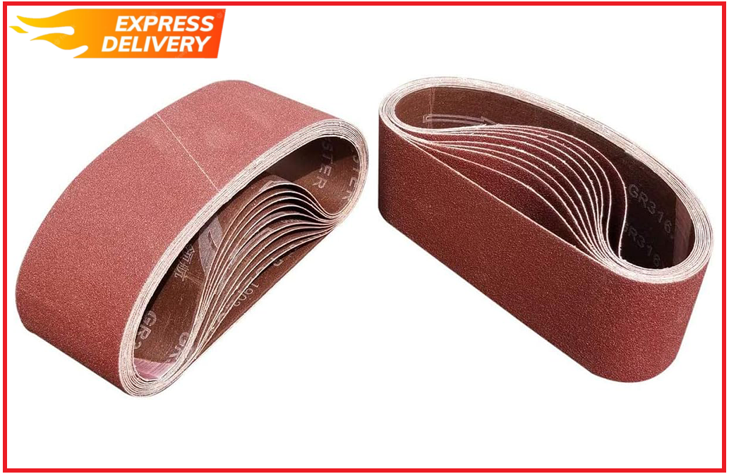 3x18 Sanding Belts 20PCS Belt Sander Paper Aluminum Oxide ( 20Pcs 3x18