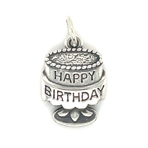James Avery Sterling Silver Happy Birthday Charm