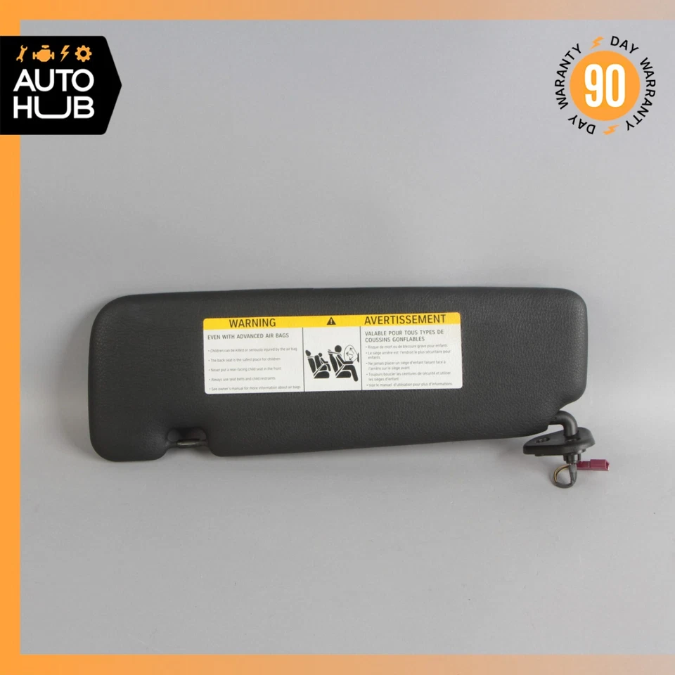 Parasol lateral derecho del pasajero BMW F12 650i 640i convertible 12-18 OEM Foto 2 de 4