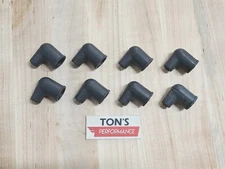 (8) DIY 90 degree right angle Ignition Distributor Magneto Boot 7mm Universal