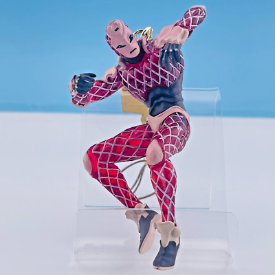 King Crimson JoJo`s Bizarre Adventure Ichiban Kuji Strap Figure Japan Rare F/S