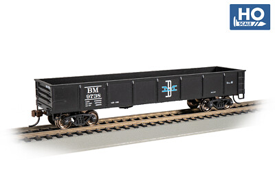 BACHMANN HO SCALE #17223 BOSTON & MAINE 40' GONDOLA NEW IN BOX