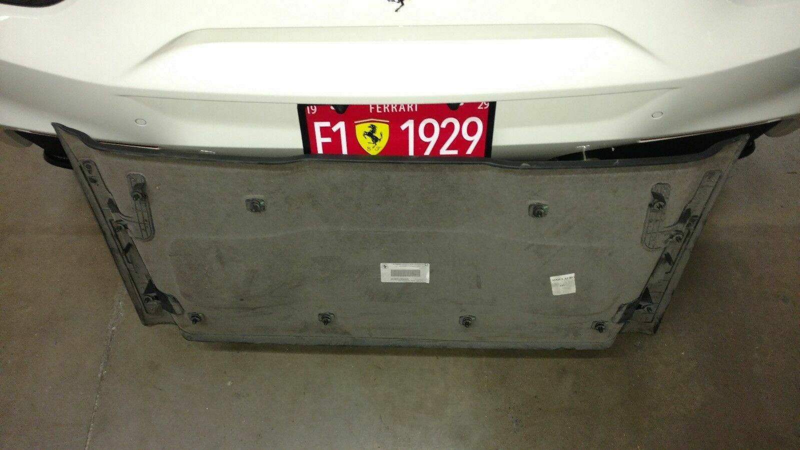 FERRARI 458 488 SPIDER INTERIOR ROOF PANEL COVER OEM 84726100