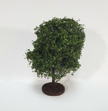 Miniature Tree or Shrub Bush Green Model Railroad Train or Scale Model Scenery
