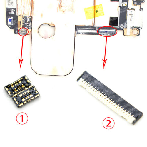 2X LCD FPC Plug USB Board Wtyczka akumulatora Złącze do Asus ZenPad Z8 P008 ZT581KL - Zdjęcie 1 z 8