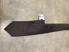 Tie and Handkerchief set ZENALI   Slim Texture, Dark Brown Color MSRP   59.99