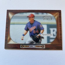 2004 Bowman Heritage Josh Labandeira Montreal Expos RC Rookie Card #312. rookie card picture