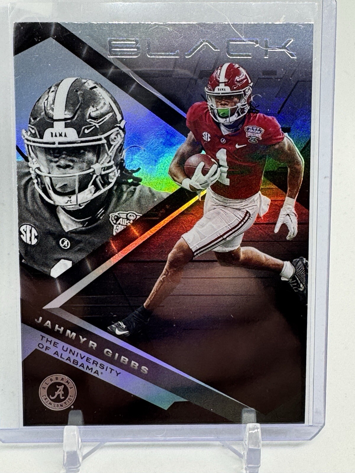 2023 Panini Chronicles Draft Picks - Black Pink #23 Jahmyr Gibbs (RC)