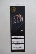 NEW YORK YANKEES VS ROYALS 5/23/2017 FULL TICKET ~ CAIN/MOUSTAKAS/HICKS+ HRs