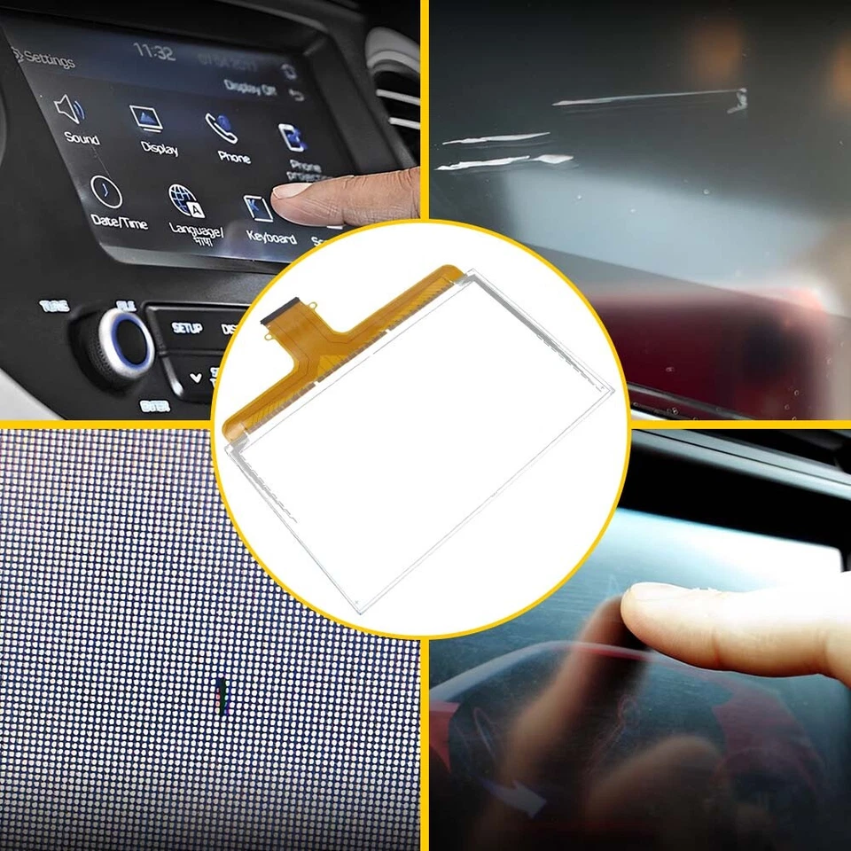 8" 55 Pin Radio Touch-Screen GLASS Digitizer LCD For 2015-2018 Chevy Colorado US - Image 3 of 4