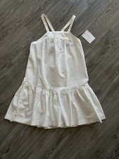 Alice & UO Urban Outfitters Overall Mini Dress White Size S