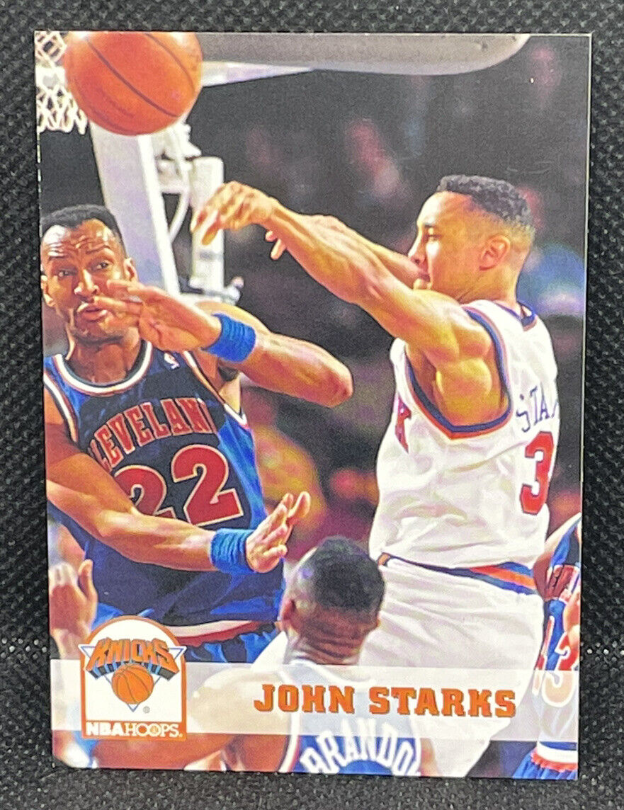 John Starks 1993-94 NBA Hoops #151 New York Knicks | eBay