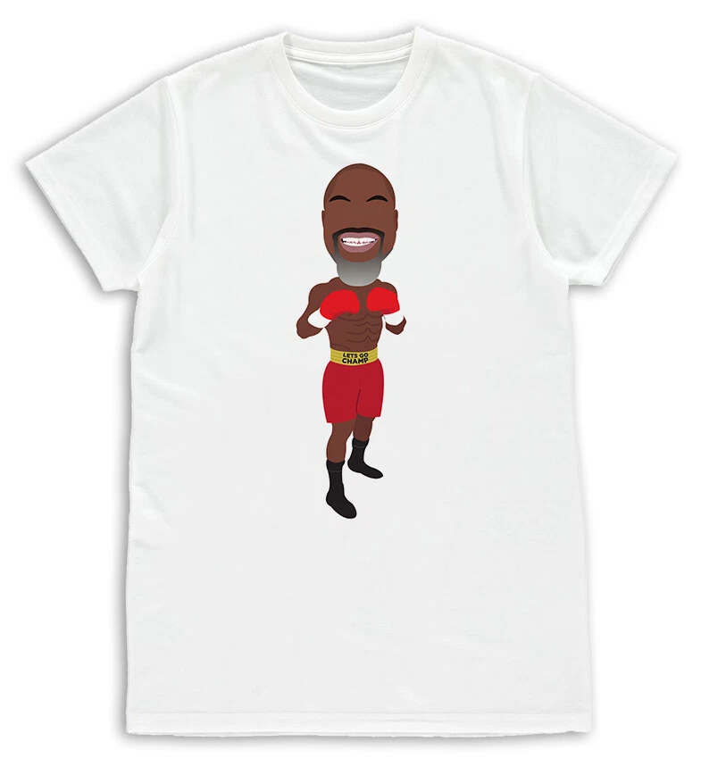 Shannon Briggs Boxing Lets Go Champ Printed Kids Vector Hero T