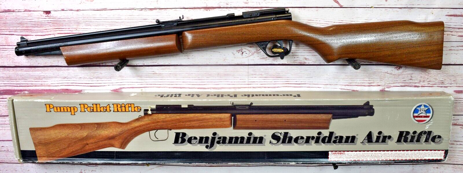 Benjamin Sheridan Model 397PA Pump .177 Caliber Pellet Air Rifle NEW