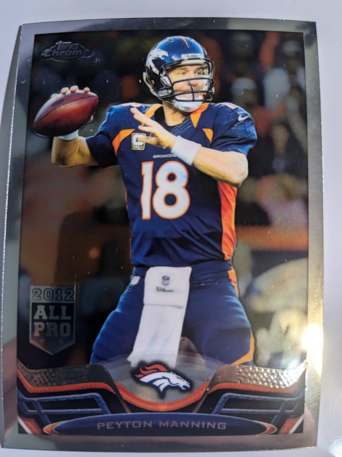 2013 Topps Chrome Football All Pro #1 Peyton Manning