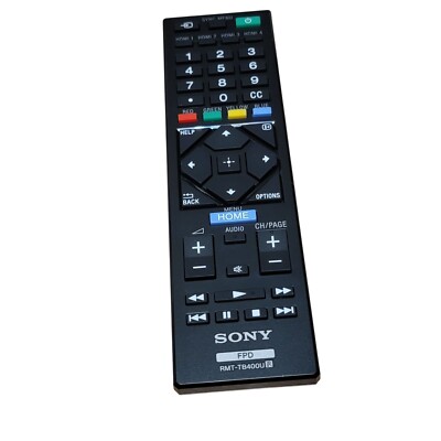 Sony RMT-TB400U Remote Control For Smart TVs With HDMI & Audio Functions