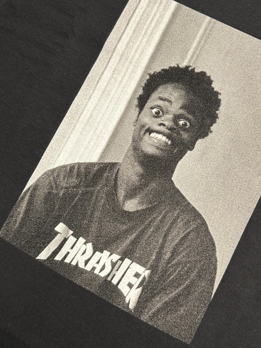 SUPREME THRASHER HAROLD TEE (BLACK) (SMALL) FW24 THREE 6 MAFIA