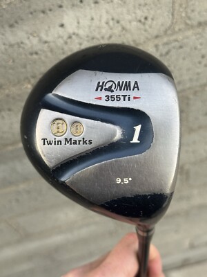 Honma Twin Marks 355Ti 1 Driver 9.5 Degree SK500 R-Flex Shaft