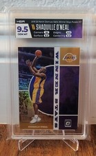 2019-20 Donruss Optic SHAQUILLE O'NEAL Winner Stays Purple * HGA 9.5 Gem Mint
