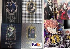Libro de arte de obras de arte del mayordomo negro Yana Toboso 1-4 conjunto completo Kuroshitsuji de Japón
