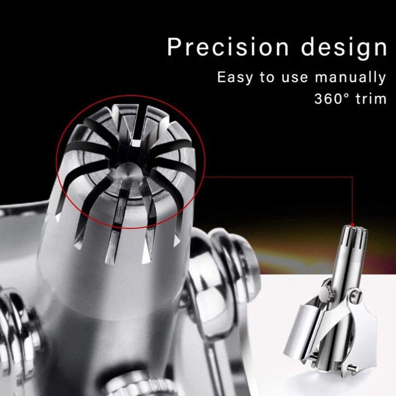 Stainless steel nose trimmer deals