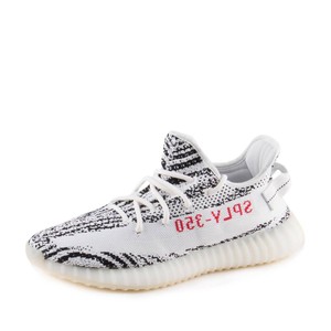 yeezy boost white black red