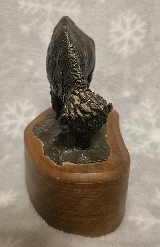 Lunch Time By Ray Wattenhofer 1980 Bronze Sculpture Statue Western 42/100 - Picture 7 of 12