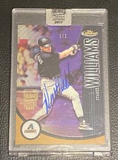 2017 Topps Archives Post Season Signature Series MATT WILLIAMS Auto 1/1