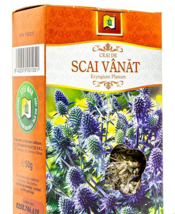 Romanian Blue Eryngo tea, ceai de Scai Vanat, Eryngium planum, 50g eBay