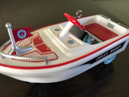 1999 Hallmark 1968 Murray Jolly Roger Flagship Ornament Kiddie Car Classics #6 - Picture 3 of 5