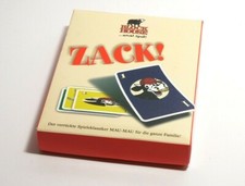 Zack! Block House Mau-Mau Kartenspiel innen OVP Sammeln Reklame Werbung Spiel