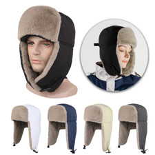 Winter Warmer Hat Windproof for Hunting Hat Snow Ski Hat with Ear Flaps Unisex