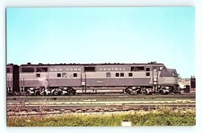 New York Central Railroad 4034 EMD E7 Locomotive Vintage Postcard