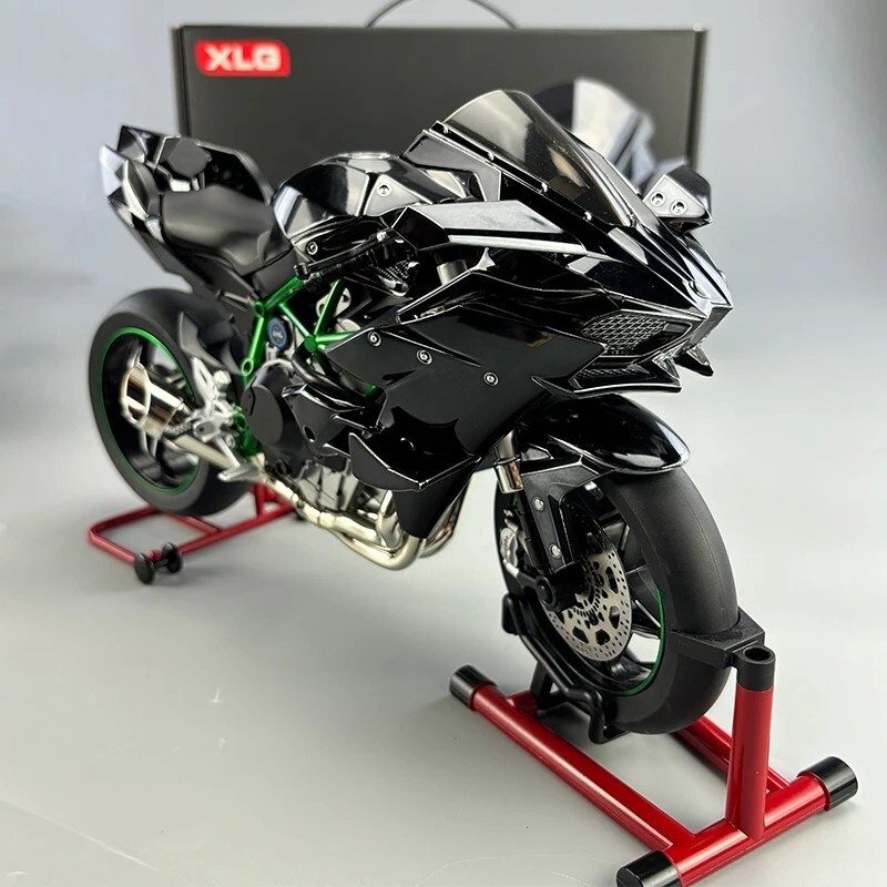 1:6 & 1:9 Kawasaki Ninja H2R Alloy Metal Diecast Motorcycle Model