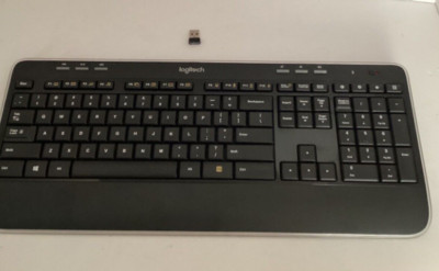 LogiTech K520 Wireless Keyboard w/ Dongle - 820 007886