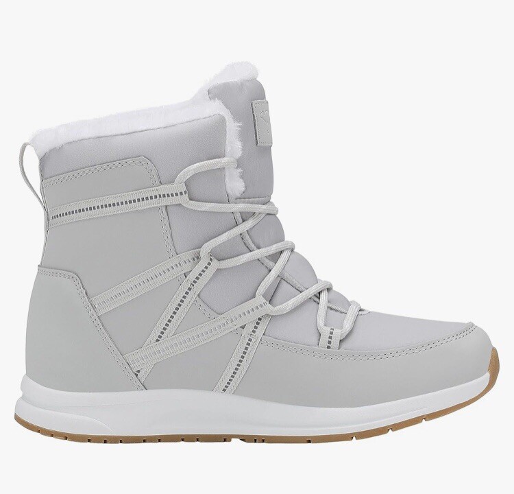 KangaROOS Women's Leyla RTX Boots, Steel Grey, Fleece Lined Uk Size Eu 37  #559