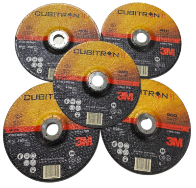 3M Cubitron II 7'' x .09'' x 7/8'' Cut-Off Wheel Precision Shaped Ceramic Grain 5pk